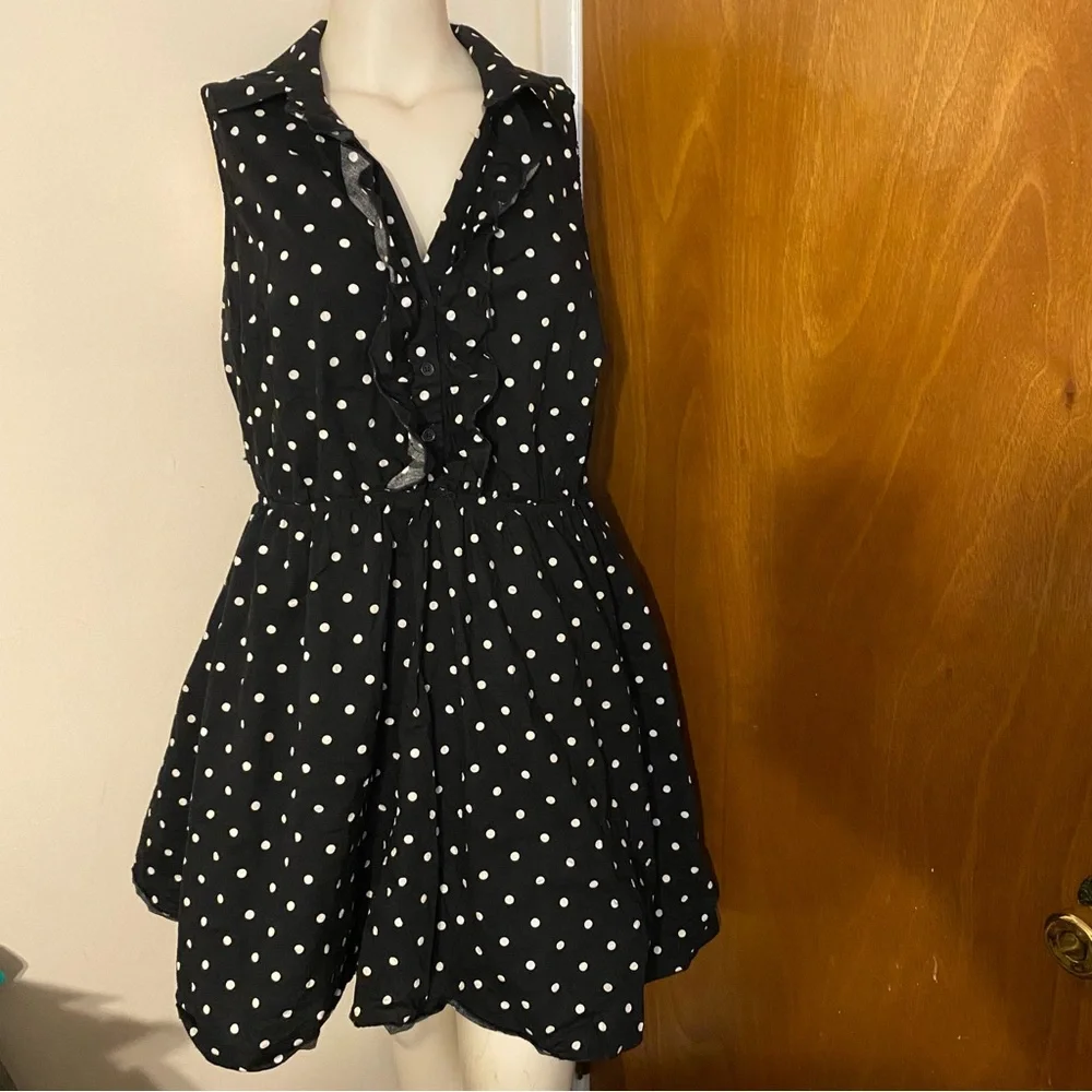 Bailey Blue brand polka dot dress size 2X - Picture 2 of 6